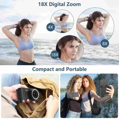 4K Y2K Flip Screen Vlogging Camera