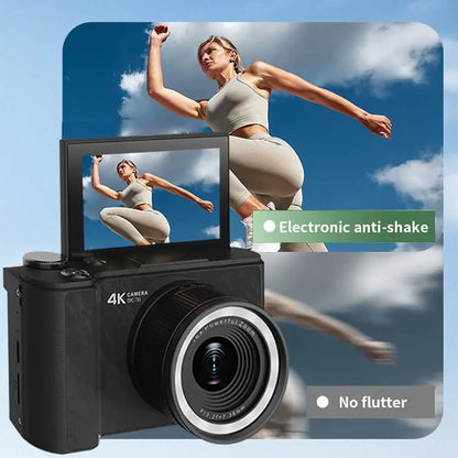4K Y2K Flip Screen Vlogging Camera